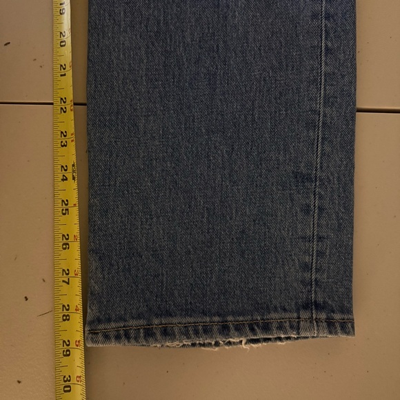 ABERCROMBIE The ‘90s Straight Ultra High Rise Crossover Stretch Jeans Womens 27 - Picture 6 of 8